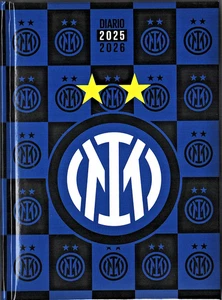 Diario Medio Agenda Scuola Inter 2025/26 Nerazzurro 10 Mesi Datato Seven - Foto 1 di 8