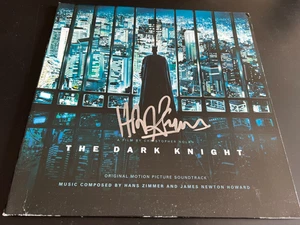 HANS ZIMMER SIGNED AUTOGRAPH ALBUM LP DARK KNIGHT BALE BECKETT BAS X2 - Picture 1 of 3