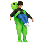 Halloween Inflatable Costume Blow Up Suits Monster Alien Carrying Human Cosplay