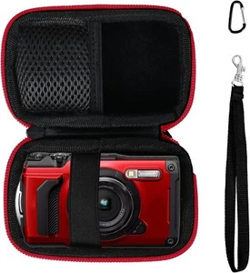 Aufbewahrungskoffer Reißverschluss für OM SYSTEM Tough TG-7 OLYMPUS Tough TG-6 - Bild 1 von 6