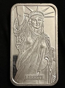 1982 MTB JM Johnson Matthey Liberty Trade Silver Serial #83678  B11 - Picture 1 of 3