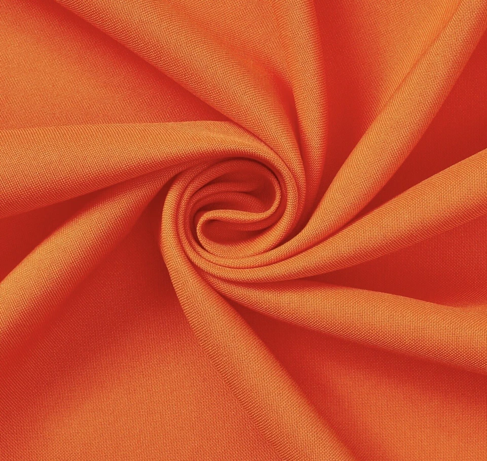 Tecido popeline laranja 60” largura vendido por jarda - Imagem 1 de 1