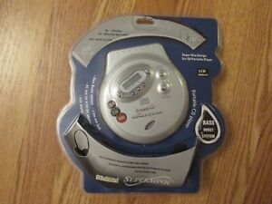 Supersonic Portable CD Player SC-2001 Brand New SEALED