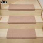 Self Adhesive And Non Slip Stair Mats Durable And Easy To Clean 2Pc Set