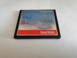 sandisk  Ultra  8GB 50mb/s  CF Memory CARD compact flash card