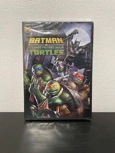 Batman vs Teenage Mutant Ninja Turtles DVD NEW SEALED DC Nickelodeon Anime 2019 - Picture 1 of 3
