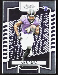 Zay Flowers 2023 Panini Absolute Retail #111 RC Baltimore Ravens - Picture 1 of 2