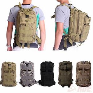 20L Military Tactical Backpack Rucksack Camping Hiking Hunting Trekking Bag New