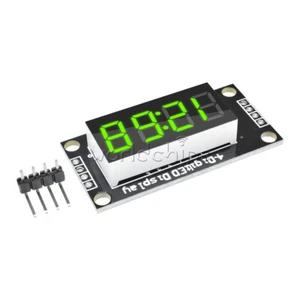 0.36" Inch TM1637 4-Digit LED Display Clock Tube Display Green for Arduino - Picture 1 of 12