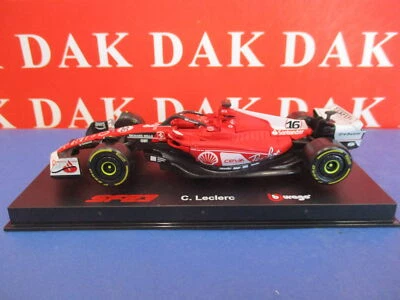 Die cast 1/43 Modellino Auto F1 Ferrari SF-23 Las Vegas GP 2023 C.Leclerc Burago - Immagine 1 di 4