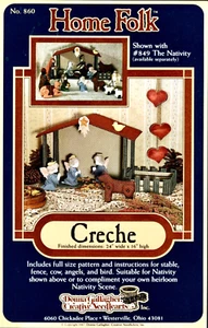 CRECHE Pattern 860 by Donna Gallagher Needlearts - Picture 1 of 2