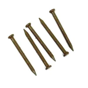 Everbilt Brown Paneling Nails for Panel to Stud Attachment 1in Ring Shank 40 pcs - Picture 1 of 12