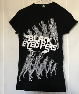 Tultex Jersey 2008 Black Eyed Peas Shirt Band tshirt Tour Tee Fergie T Pop M S - Picture 1 of 7