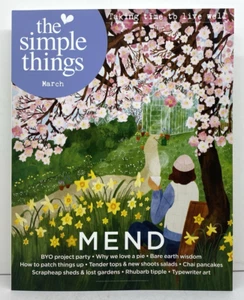 THE SIMPLE THINGS MAGAZINE MARCH 2025 - MEND - BRAND NEW OLD STOCK (001) - Picture 1 of 4