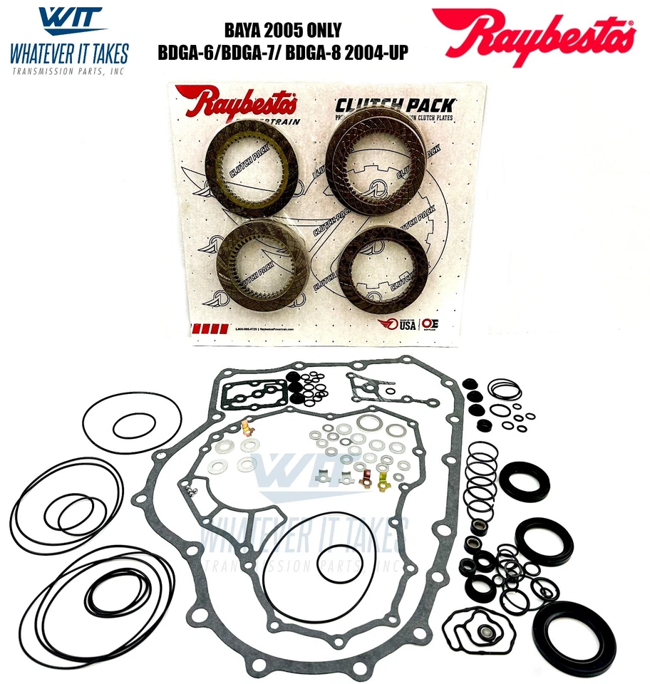 Honda BAYA/BDGA-6/BDGA-7/ BDGA-8 Transmission Rebuild Banner Kit 04-UP Raybestos - Image 1 of 1