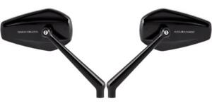 Arlen Ness Mini Stocker Right & Left Black Mirror Screw-In Universal & Harley