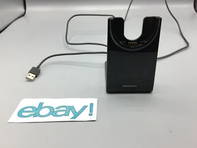 Plantronics Voyager Focus B825-M B825 UC Desktop Charging Stand 203079-01 - Image 1 of 4
