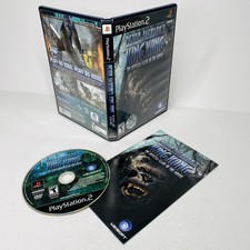 Peter Jackson's King Kong (Playstation 2, 2005) PS2 Complete With Movie Ticket