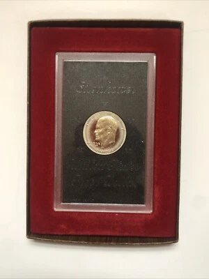 Eisenhower United States Mint Silver Proof Dollar 1974 - Image 1 of 4