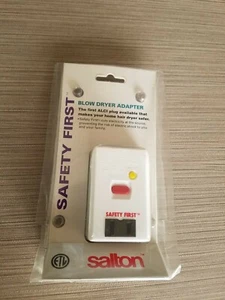 Brandneu Salton Föhn Adapter, Stromschlag Sicherheit - Bild 1 von 3