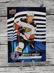 2021-22 Upper Deck National Hockey Day Americas Rookies Trevor Zegras Rookie - Picture 1 of 2