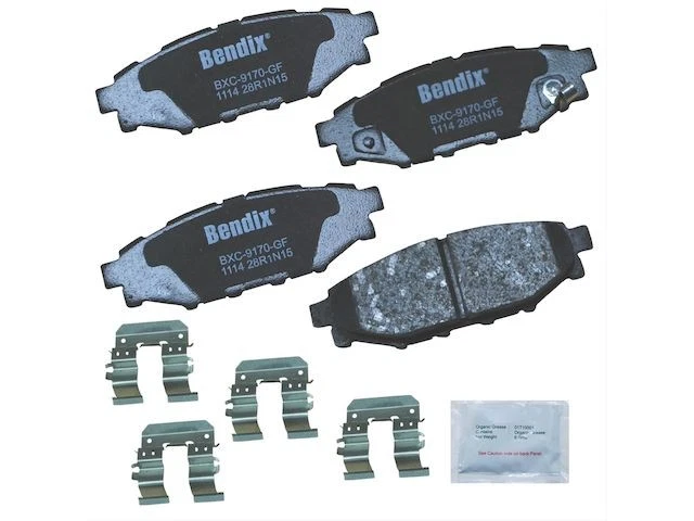 Juego de pastillas de freno traseras Bendix 64MK58Z para Subaru Forester 2009-2018 Foto 1 de 1