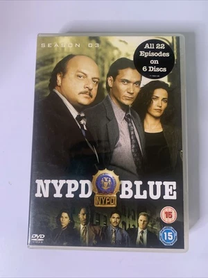 NYPD Blue: The Complete Season 3 (DVD, 1993) Region 2 - Image 1 of 4