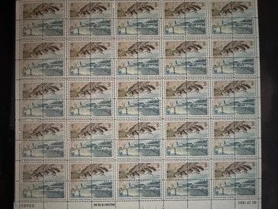Scott #1448-51 Cape Hatteras National Seashore Sheet of 100 2¢ Stamps (1972) - Image 1 of 2