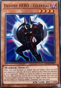 Destiny HERO - Celestial - OP18-EN017 - Common - Unlimited Edition - Lightly Pla - Picture 1 of 1