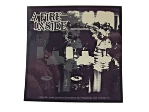 Pegatina AFI A Fire Inside Cemetery Angel 2003 C&D Visionary 4x4" Punk Rock Emo - Imagen 1 de 3