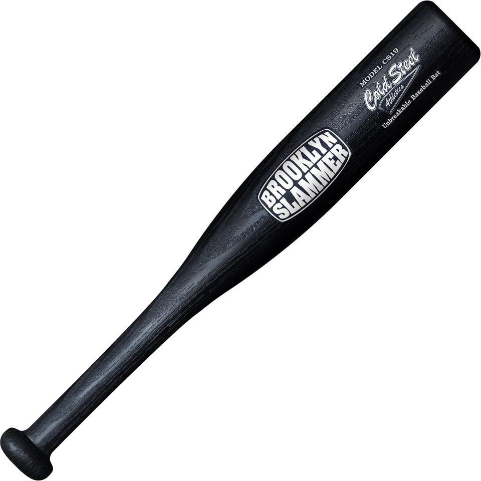 Bate Cold Steel Brooklyn Slammer, negro, 19 pulgadas, equipo de béisbol CS-92BSW Foto 1 de 1