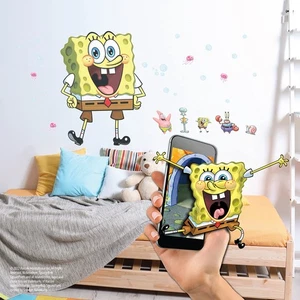 Adesivo SpongeBob SquarePants - Adesivi SpongeBob 24'' con Aumento 3D... - Foto 1 di 7