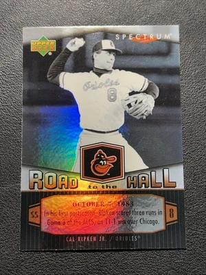 2007 Upper Deck Spectrum CAL RIPKEN JR Road to the Hall #12 - Image 1 of 2