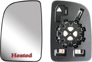 HEATED DOOR MIRROR GLASS N/S FOR MERCEDES SPRINTER 2018 ONWARDS W907 W910 LEFT - Picture 1 of 5