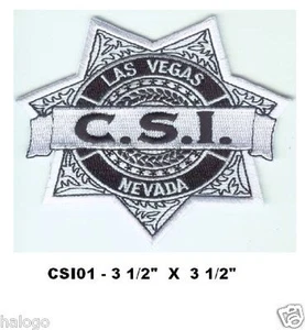 CSI TV SHOW PATCH - CSI01 - Picture 1 of 1
