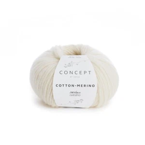 Katia Concept ::Cotton-Merino #100:: Cream - Picture 1 of 3