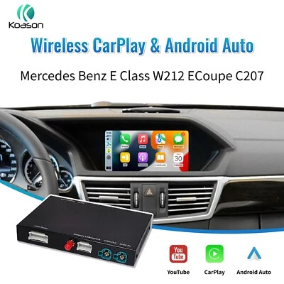 Mercedes Benz E Klasse W212 S212 Android Auto Wireless Carplay für NTG4.5 NTG4.7 - Bild 1 von 4