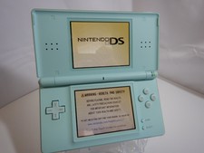 Nintendo DS Lite Handheld Console Mint green  w/stylus pen w/GBA cover 【MINT 】