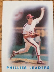 Steve Carlton Philadelphia Phillies 1986 Topps Team Leaders #246 MT