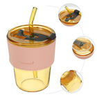 Schnabeltasse Einmachglas Blase Tee Camping-Wasserflasche Bernstein