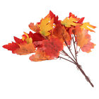 Knstliches Ahornblatt Halloween-Ornamente Dekoration Geflschte Pflanze