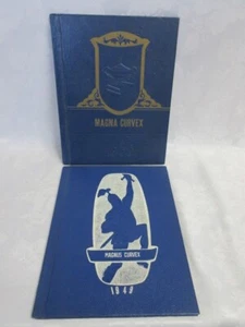 Vtg MAGNA CURVEX 1951 & 1952 Yearbooks, GREAT BEND HIGH SCHOOL, PENNSYLVANIA, Ex - Picture 1 of 17