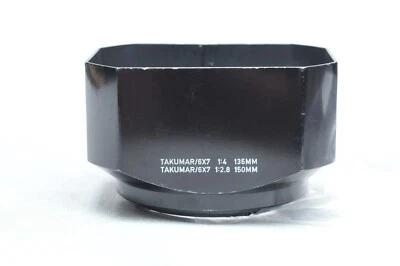 Pentax 67 6x7 Metal Lens Hood For 135mm F4 150mm f2.8 - Image 1 of 3