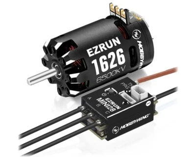 Hobbywing 38020368 Ezrun Combo Esc Mini28 + Motor 1626SD 6500kV 1:28 Modell - Bild 1 von 3