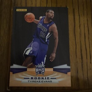 2009-10 PANINI #304 TYREKE EVANS ROOKIE KINGS