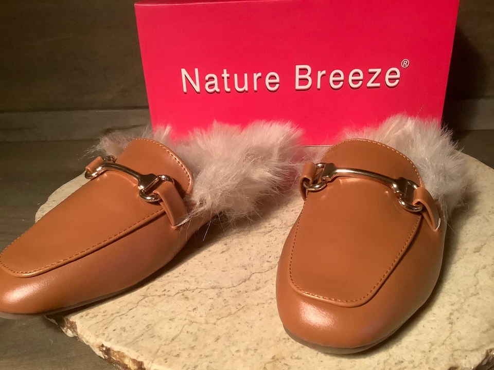 Zapatos para mujer Nature Breeze: mocasines informales sin cordones bronceados TALLA 6 USADOS EN EXCELENTE ESTADO  Foto 1 de 4