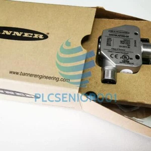 New In Box BANNER Q4XTBLAF300-Q8 Photoelectric Sensor Q4XTBLAF300Q8 - Picture 1 of 5