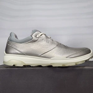 Size 5-5.5 (EU 36) - ECCO Golf Biom H3 Hybrid 3 - Womens - Silver - Picture 1 of 11