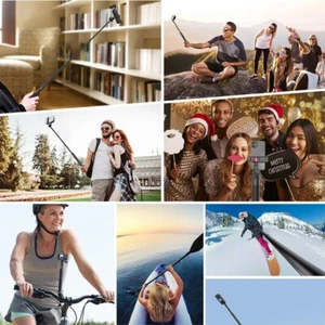 Pellking Long 45Inch Invisible Selfie Stick For Insta360 X5 X4 X3 - Picture 1 of 7