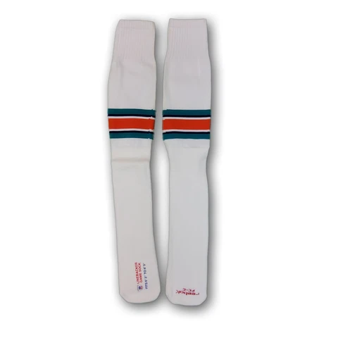 Vintage NFL Equipment Miami Dolphins Adult Men's 6'3" To 6'5" Game Socks Cover